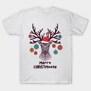 Merry Christmoose Holiday T-Shirt